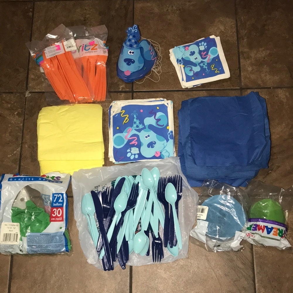 Blues Clues Party Lot
